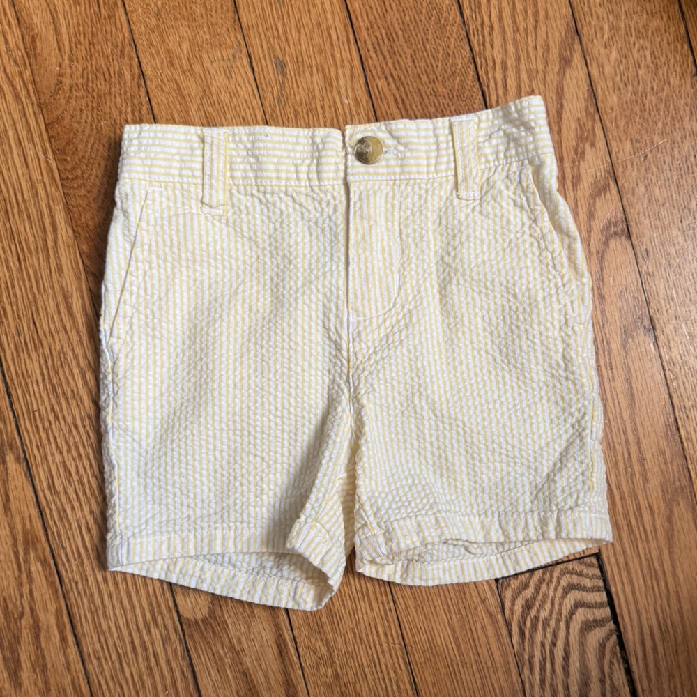 Janie and Jack Striped Shorts - Size 12-18 Months